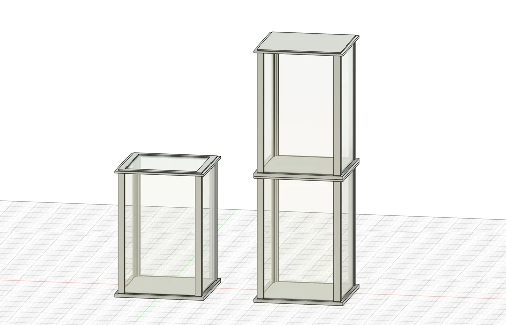 Box Figure Model Figure/Model Display Box - Free 3D Print Model - MakerWorld