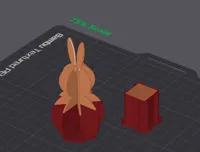 Medium sized Bunny (9cm 16g Filament)