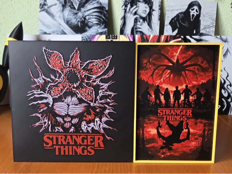 Stranger Things Demogorgon 3D Wall Art STL
