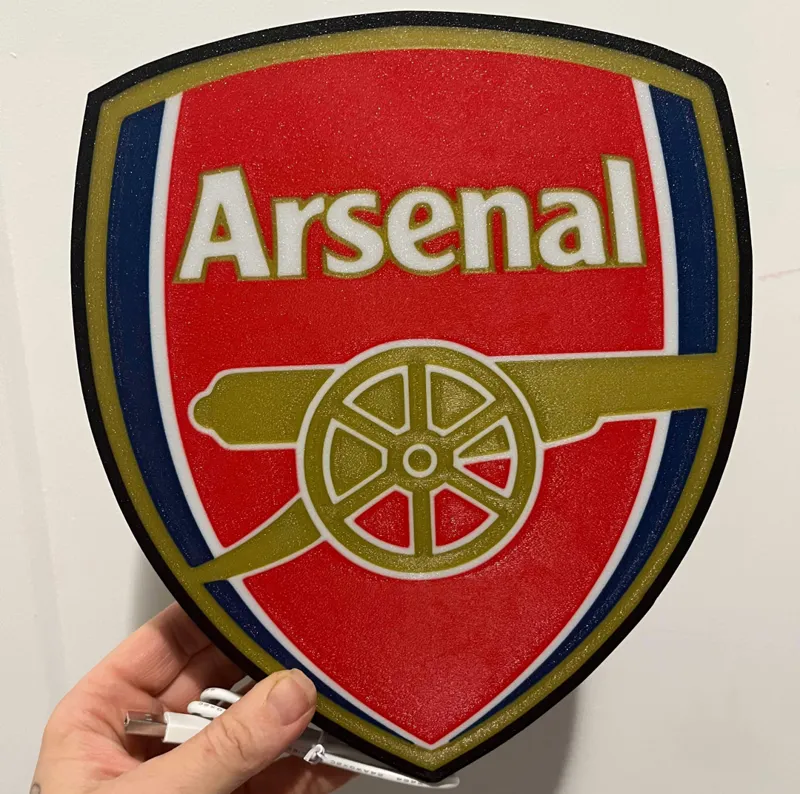Arsenal Logo Light Box