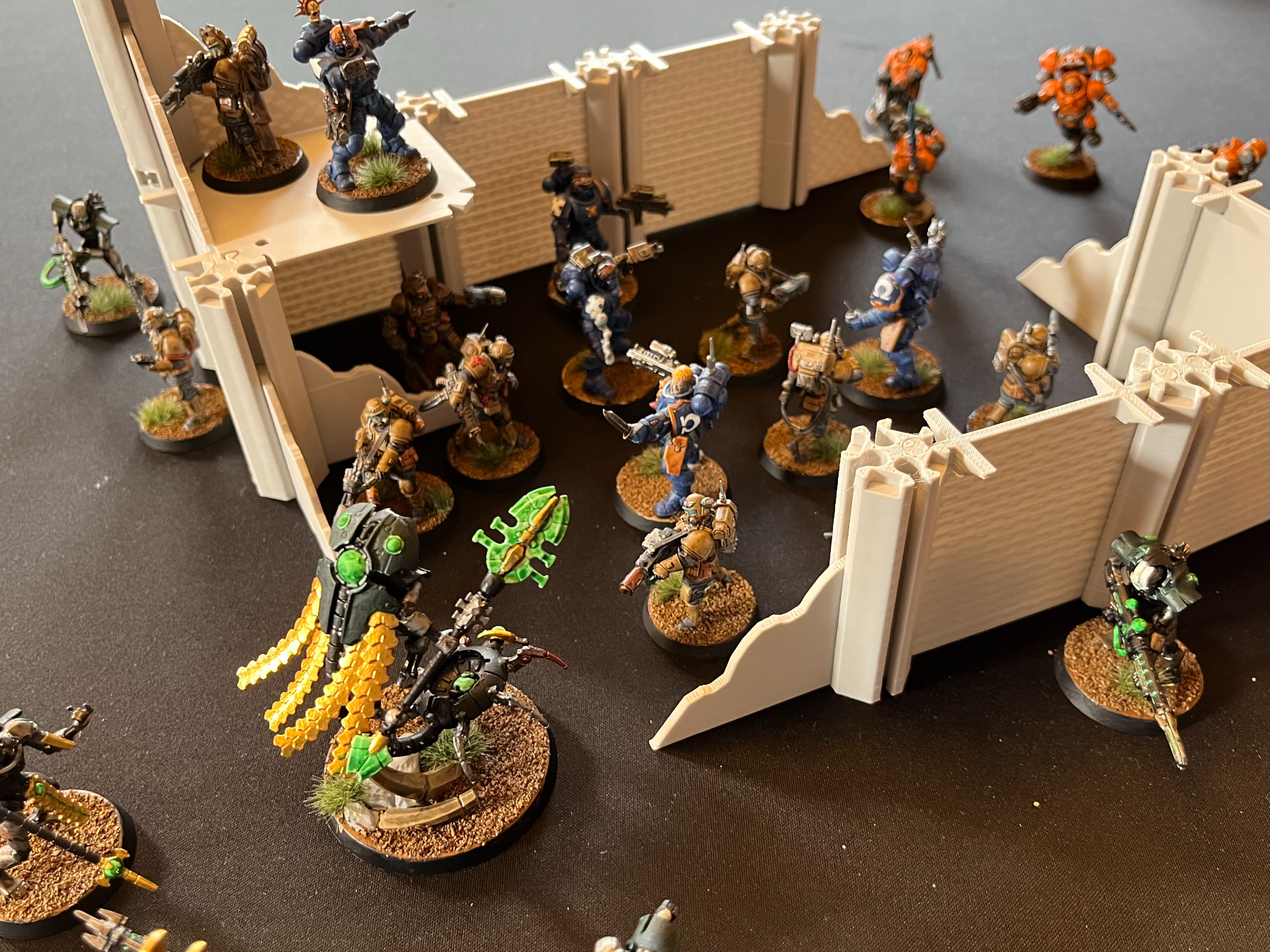 Modular Terrain for Tabletop Games