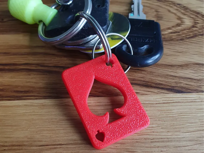 Ace of Spades Charm