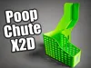 X2D Poop Chute Magnetic