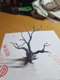 Arbre mort pour décor de jeu de figurines — photo 2