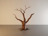 Arbre mort pour décor de jeu de figurines — photo 1