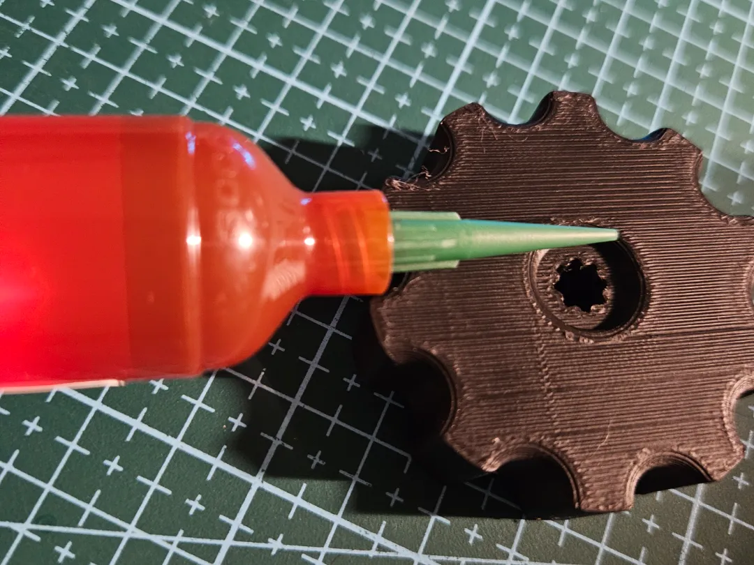 Molette de serrage pour seringues Luer Lock