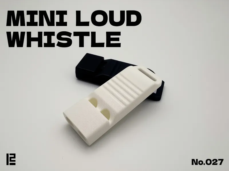 mini loud Whistle_High pitch_print in place