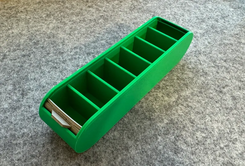 Compact Roll-Top Pill Box