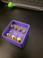 6mm x 2mm magnet base, 15% Gyroid infill