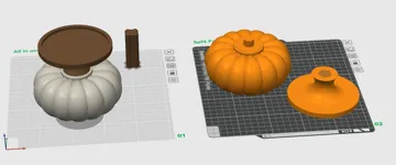 Accesorio de iluminación decorativa: Halloween/Autumn/Fall Pumpkin Candle Stand — vista de referencia 4