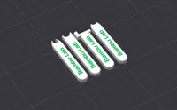 AMS, double color with Text 0.1mm layer, 3 walls, 15% infill