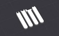 simple (no Logo/Text) 0.1mm layer, 3 walls, 15% infill