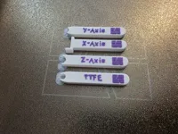 0.1mm layer, 4 walls, 15% infill - Added labeling