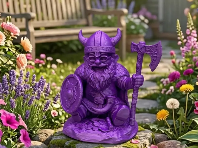 Viking Dwarf / Gnome With Ax