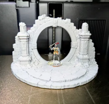 Escenografía en miniatura: Mystic Portal – Arcane Gateway - Tabletop Terrain — vista de referencia 2