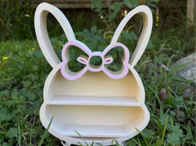 Bunny Shelf Miniverse Kids Room Decor