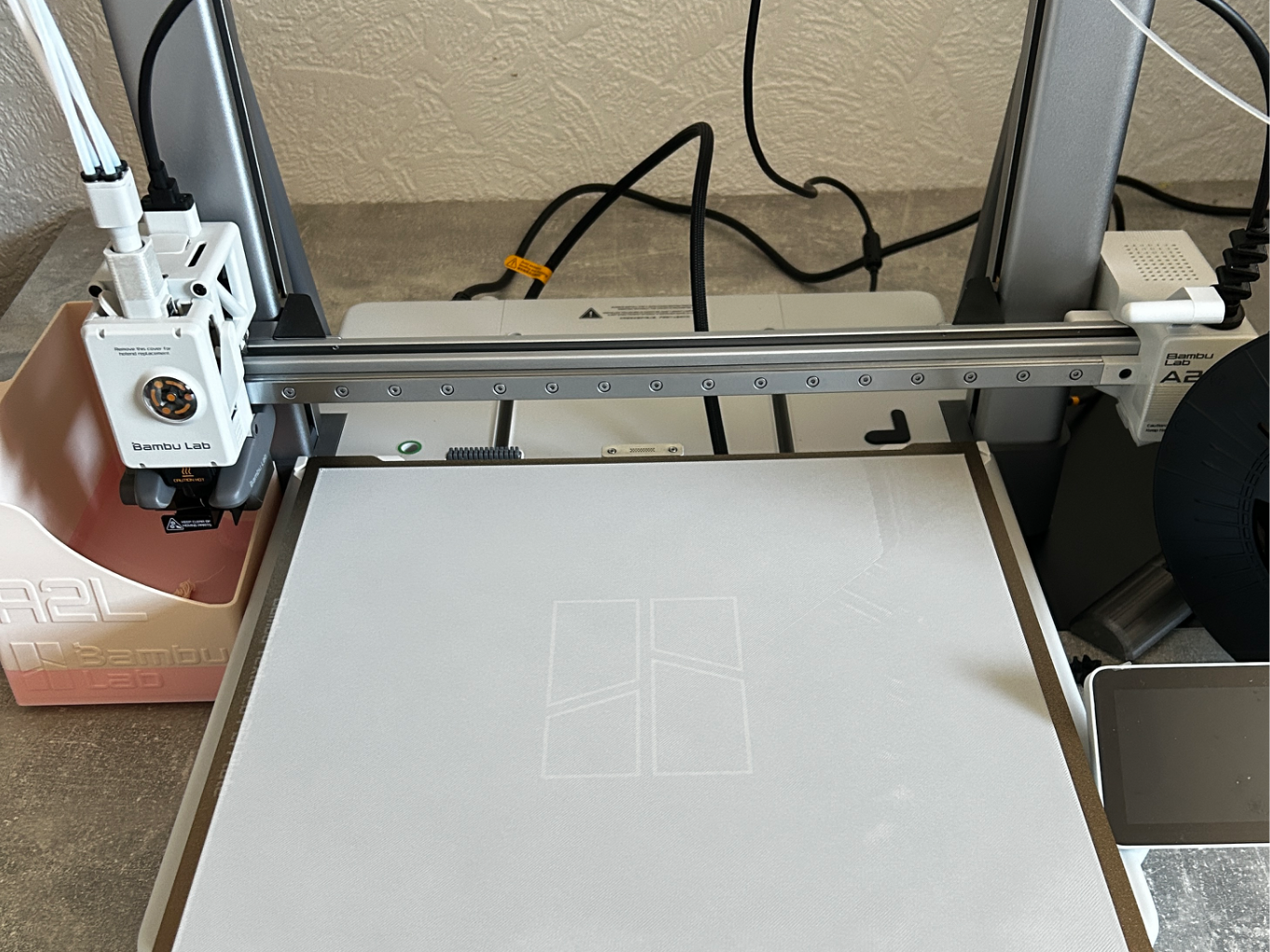 BAMBULAB A2L BED LEVEL TEST