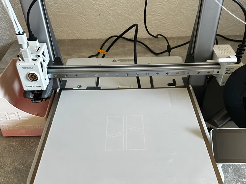 BambuLab A2L Bed Level Test - First Layer