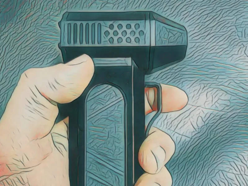 Cross gun trigger cover ( Air duster )