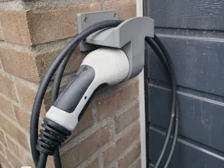 EV Type 2 charger wall mount