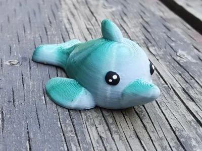 Dolphin Blob (With or without Keychain)