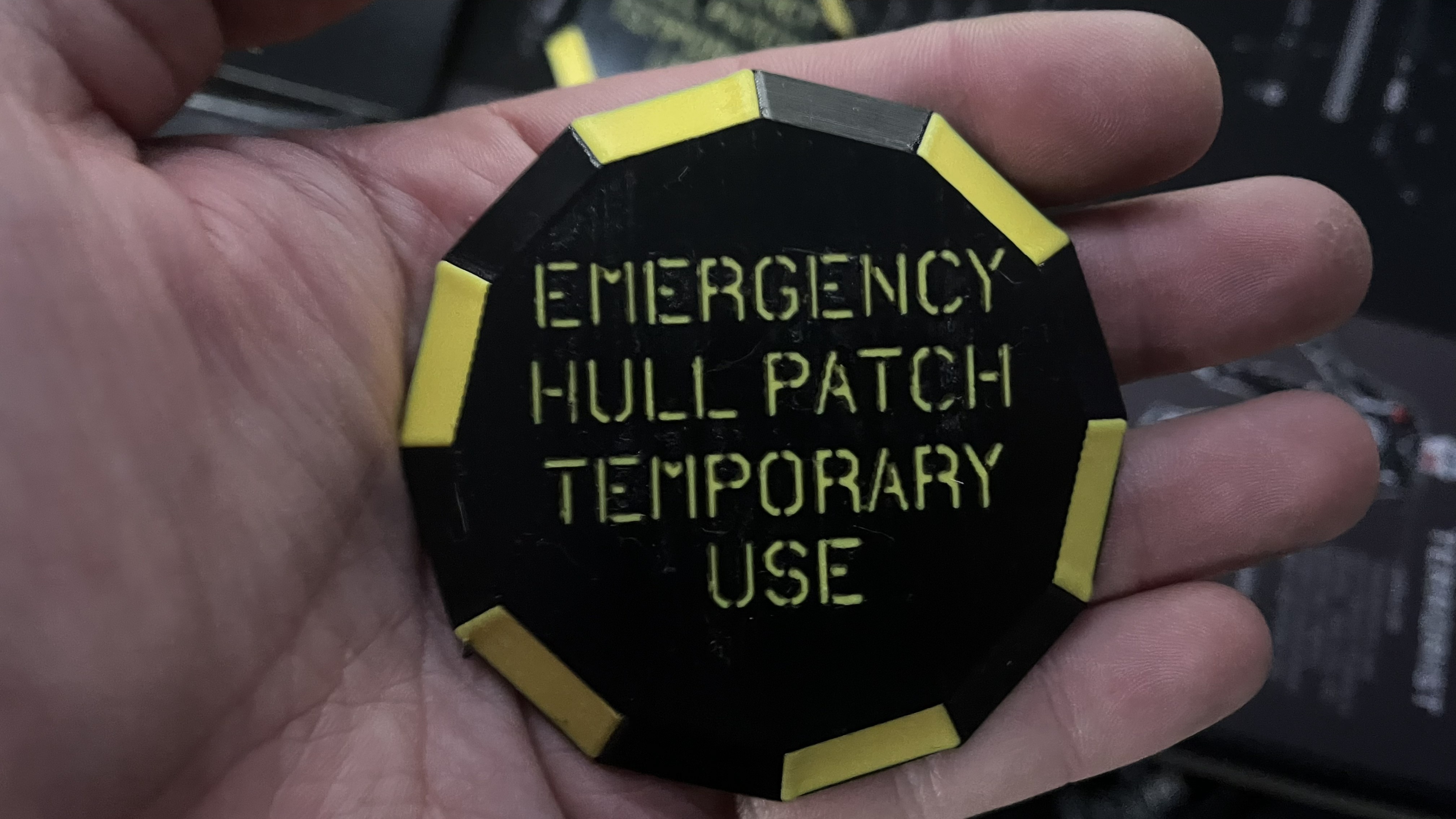 Miniatura 3 do modelo 3D Emergency Hull Patch (wall patch)