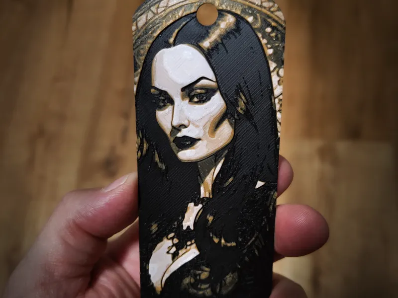 Morticia Bookmark