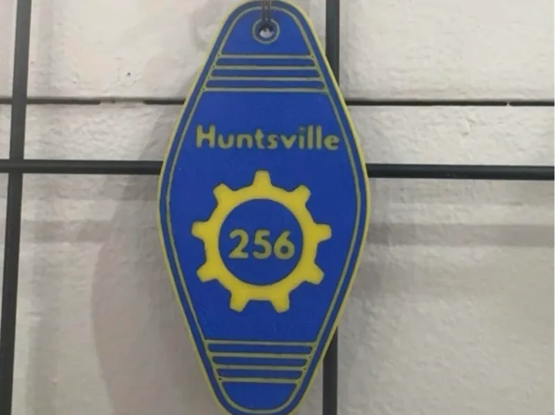 Huntsville Vault Keychain