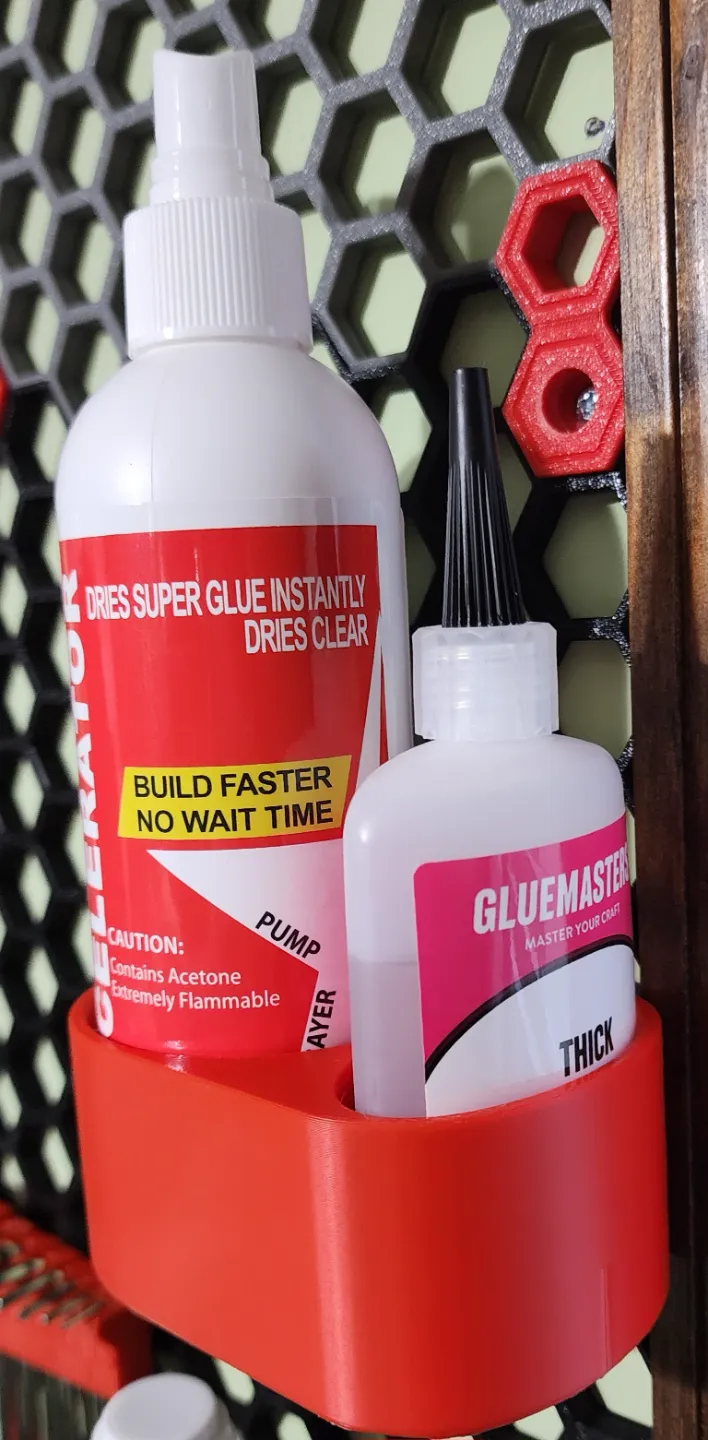 Big(er) Super Glue and Activator holder for HSW