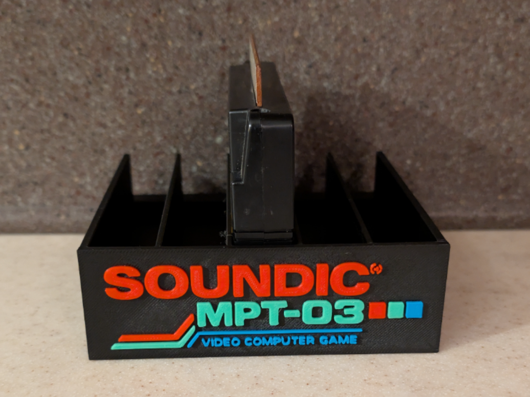 Soundic MPT-03 Video Computer Game Case Holder