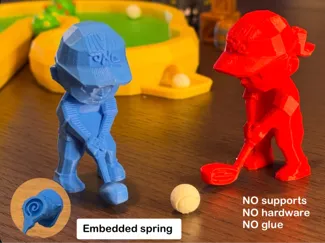 Mini Golfers