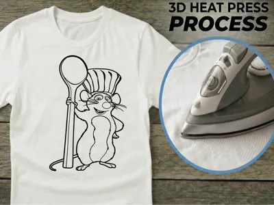 T-shirt print - ratatouille