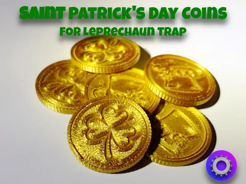 Saint Patrick's Day Coins | For Leprechaun Trap