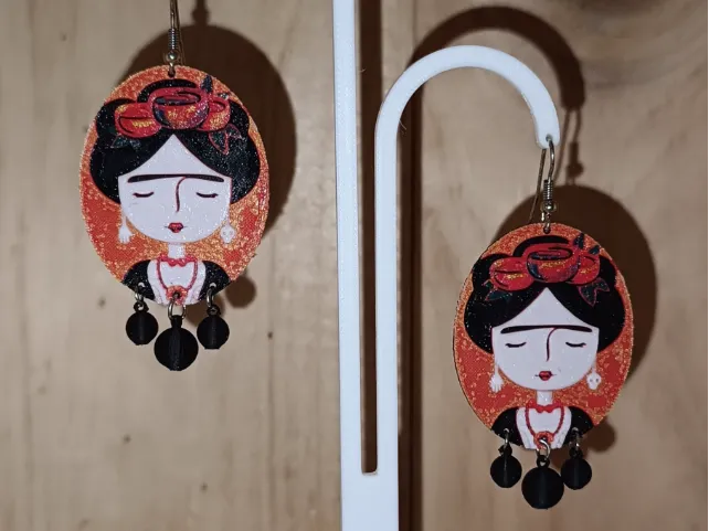orecchini Frida Khalo