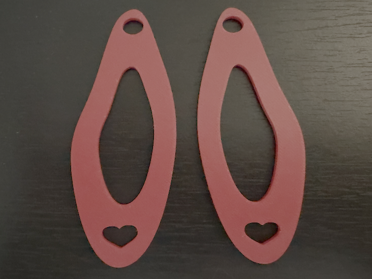 Heart Loop Earrings