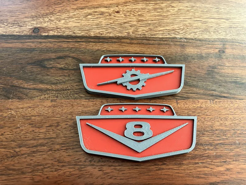 61-66 Ford hood emblem 