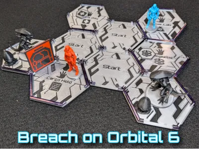 Orbital 6 - board game