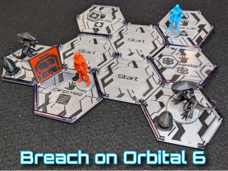 Orbital 6 - board game