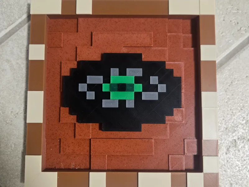 Music Disk Cat - Minecraft Item Frame