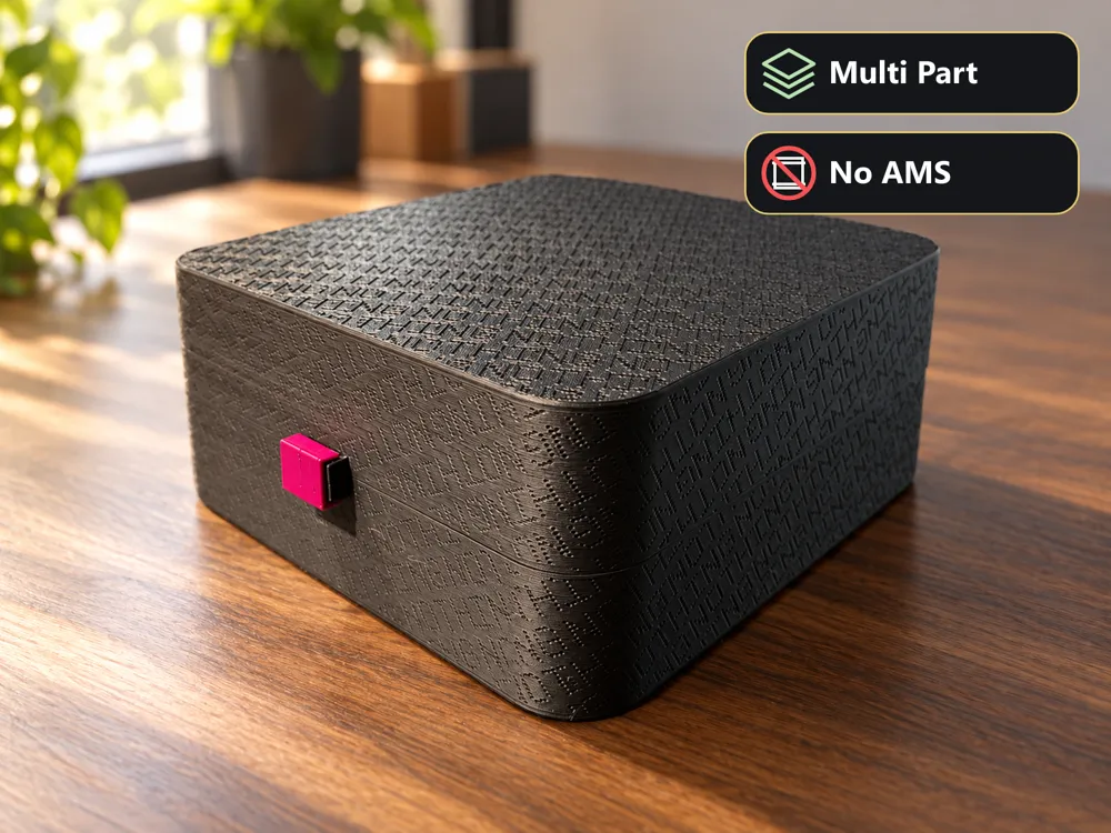 DOT VAULT - Nothing Headphone Pro Case - Free 3D Print Model - MakerWorld
