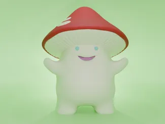 Mushy the Mini Mushroom Man