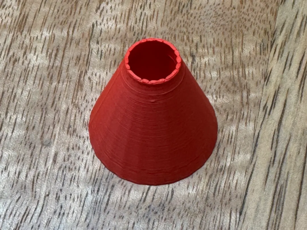 Test mini volcan