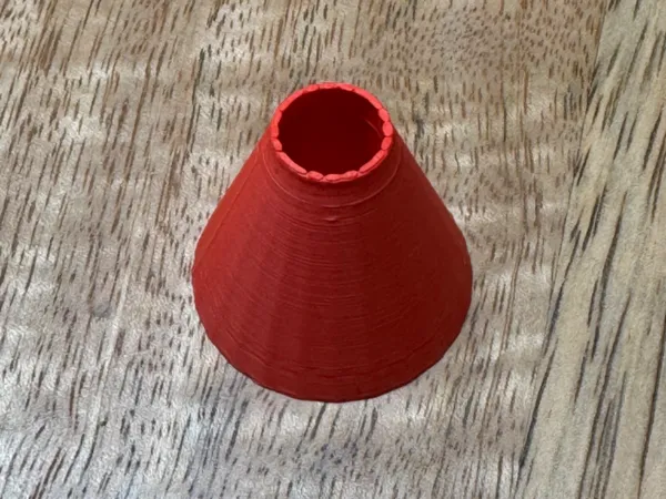 Test mini volcan