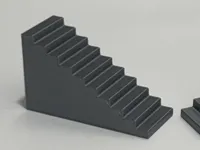 Solid Staircase, 10 Steps (30 H x 50 D x 20 W [mm])