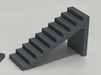 Hollow Staircase, 10 Steps (30 H x 50 D x 20 W [mm])