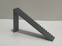 Hollow Staircase, 20 Steps (60 H x 100 D x 20 W [mm])