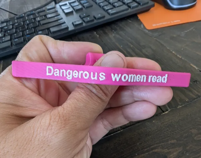 Dangerous Women Read - Thumb Book Holder
