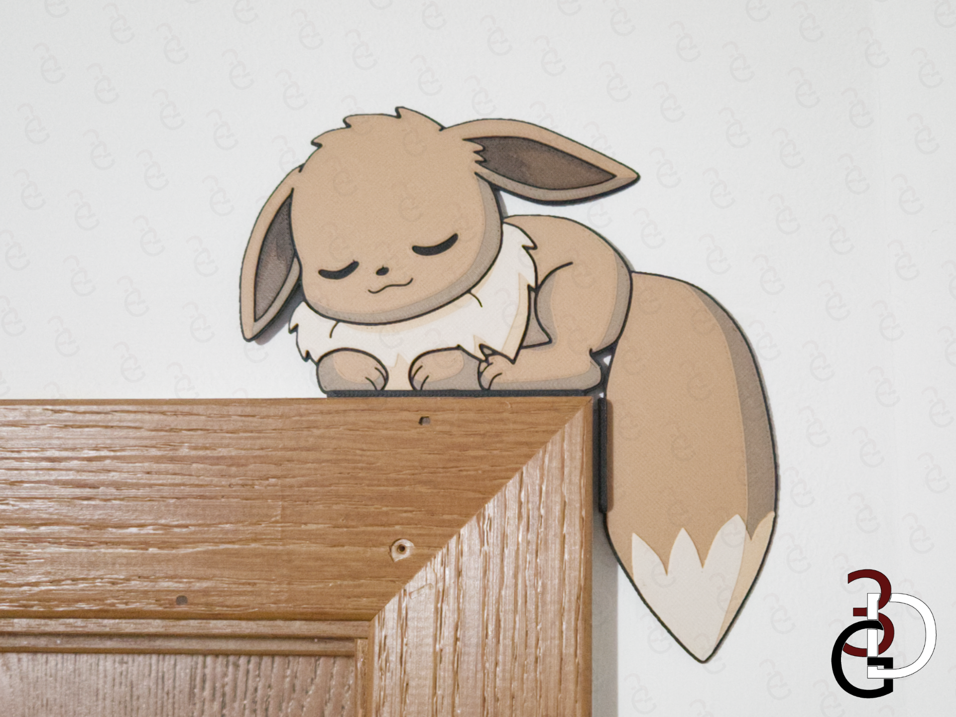 Sleeping Eevee Corner Decor