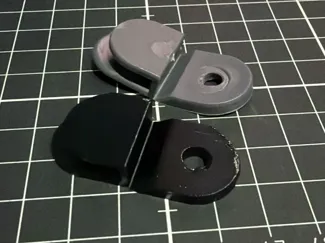 Screw-Mounted Flexible Panel Retaining Clip