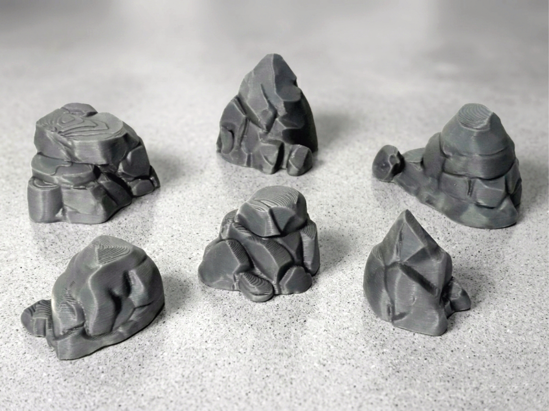 Miniature Boulders Terrain